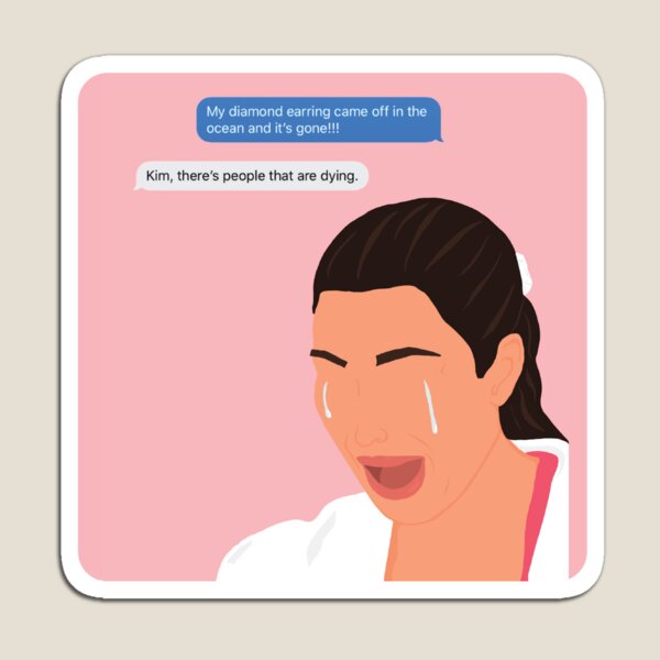 Aperçu de l'œuvre Kim Kardashian pleure créée et vendue par Alison Rourk.