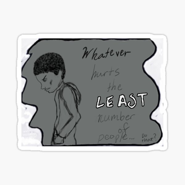Becoming Hero-Jace Least Number of People Sticker