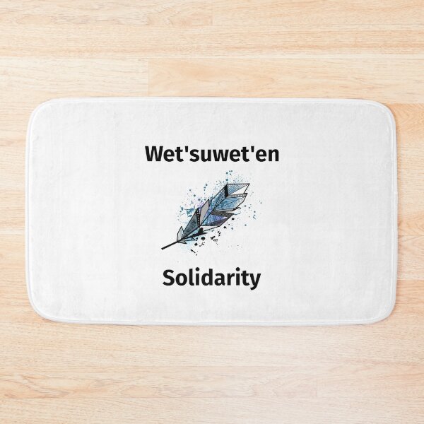 Item preview, Wet'suwet'en Native Solidarity Feather Color designed and sold by TinyStarCanada.