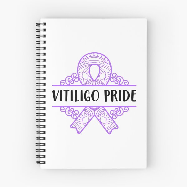 Item preview, Vitiligo Raise Awareness Pride Saying Proud Purple Ribbon design designed and sold by CreatedByHeidi.