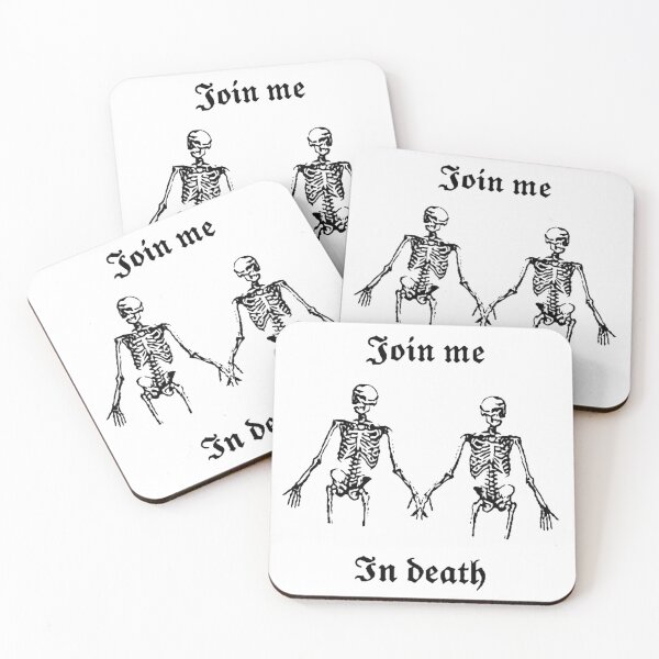 Item preview, Join Me In Death designed and sold by BelieveInGhost.