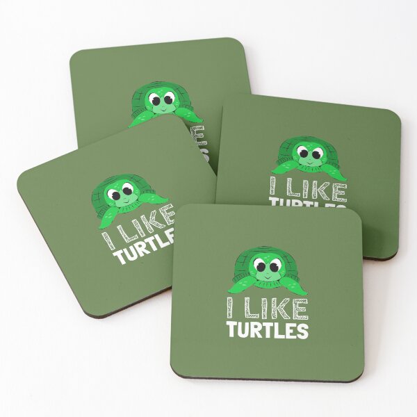 Item preview, I Like Turtles designed and sold by EdifyEra.