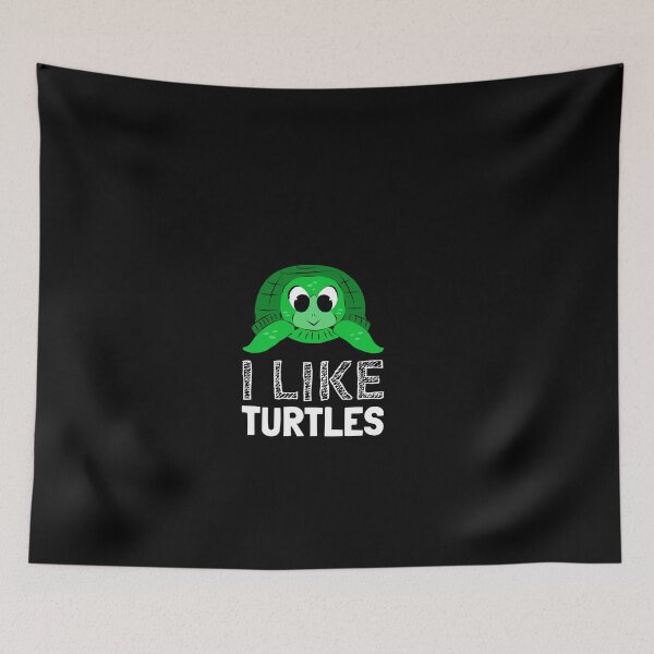 Item preview, I Like Turtles designed and sold by EdifyEra.