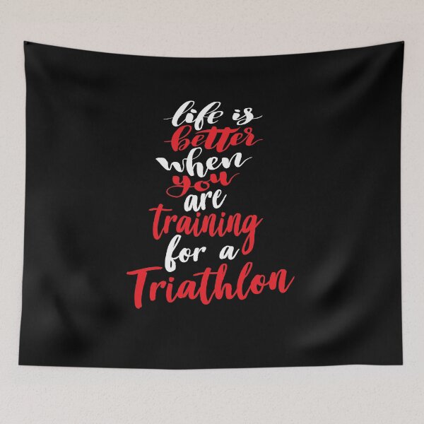 Item preview, Life Is Better When You Are Training For A Triathlon designed and sold by ProjectX23.