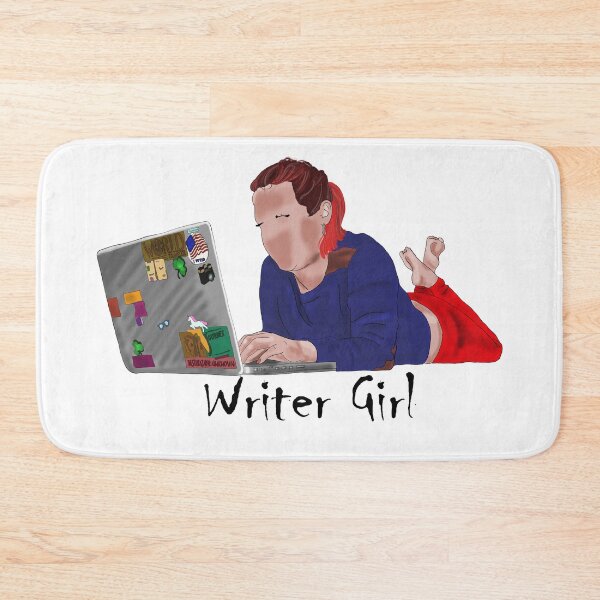 Artikelvorschau, Writer Girl entworfen und verkauft von Kate Flynn.