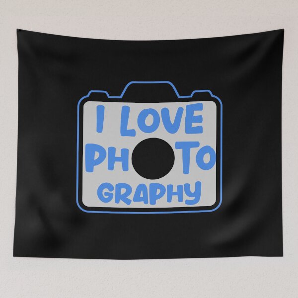 Item preview, I Love Photografie Foto Kamera Fotograf Geschenk designed and sold by redshirtz.