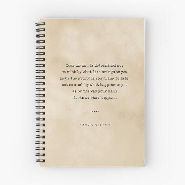 Item preview, Kahlil Gibran 04 - Typewriter Quote on Old Paper - Minimalist Literary Print designed and sold by Studio Grafiikka.