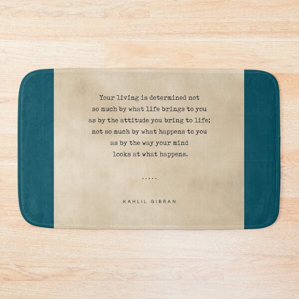 Item preview, Kahlil Gibran 04 - Typewriter Quote on Old Paper - Minimalist Literary Print designed and sold by Studio Grafiikka.