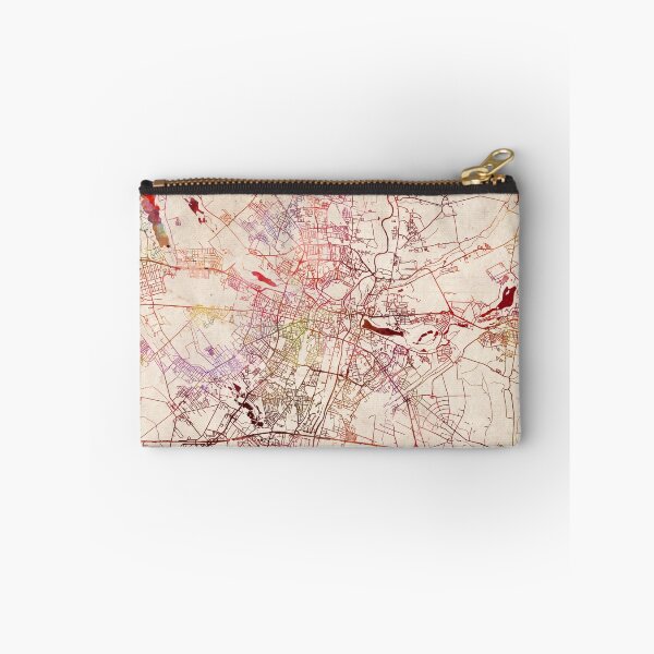 Item preview, Poznan map watercolor painting designed and sold by MapMapMaps.