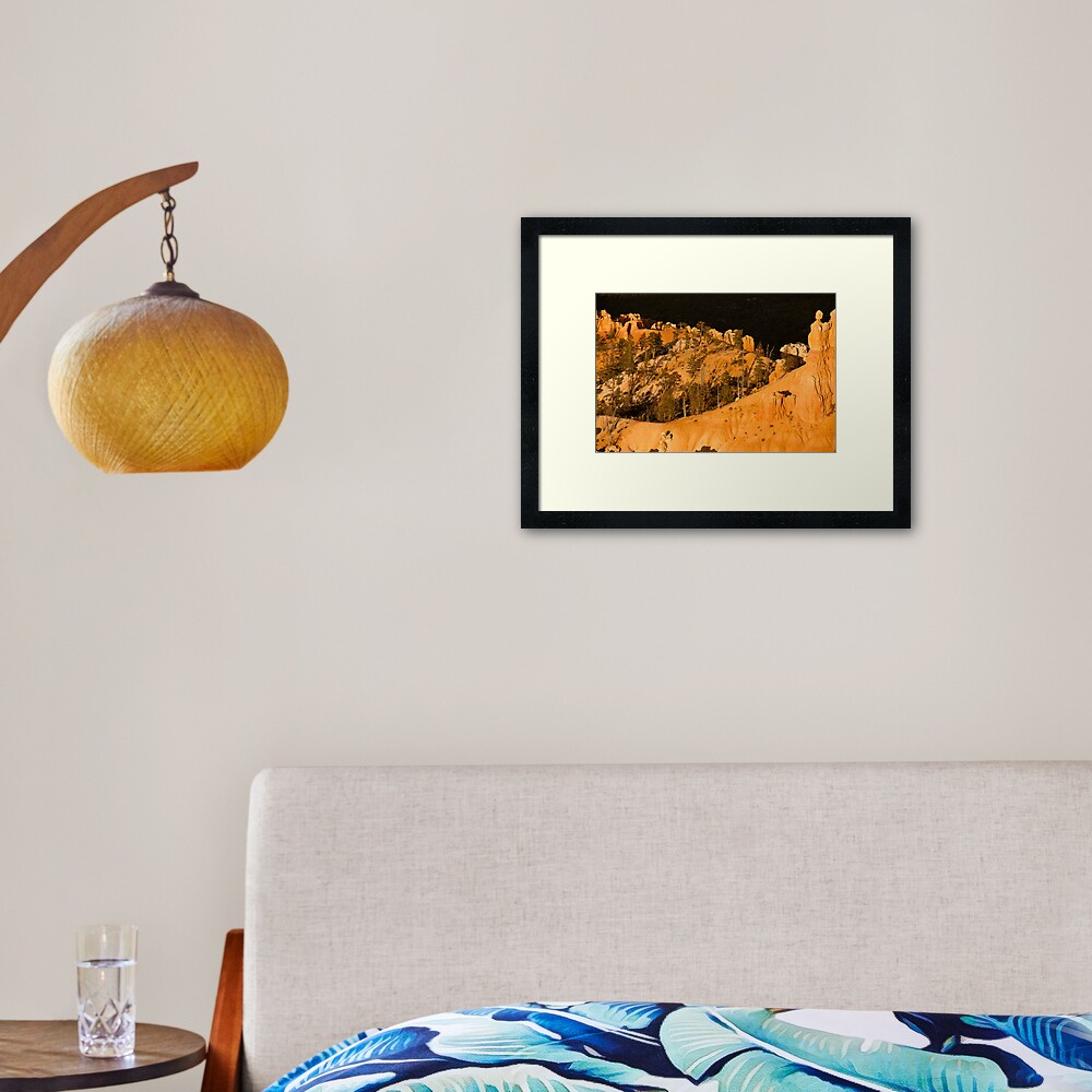 Golden Angels Of Bryce Canyon Framed Art Print