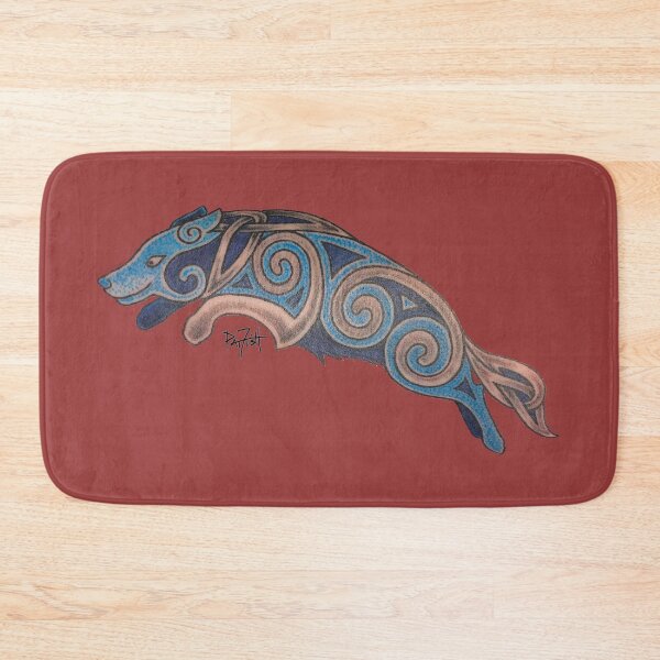 Item preview, Leaping Celtic Border Collie designed and sold by Pat Fish.