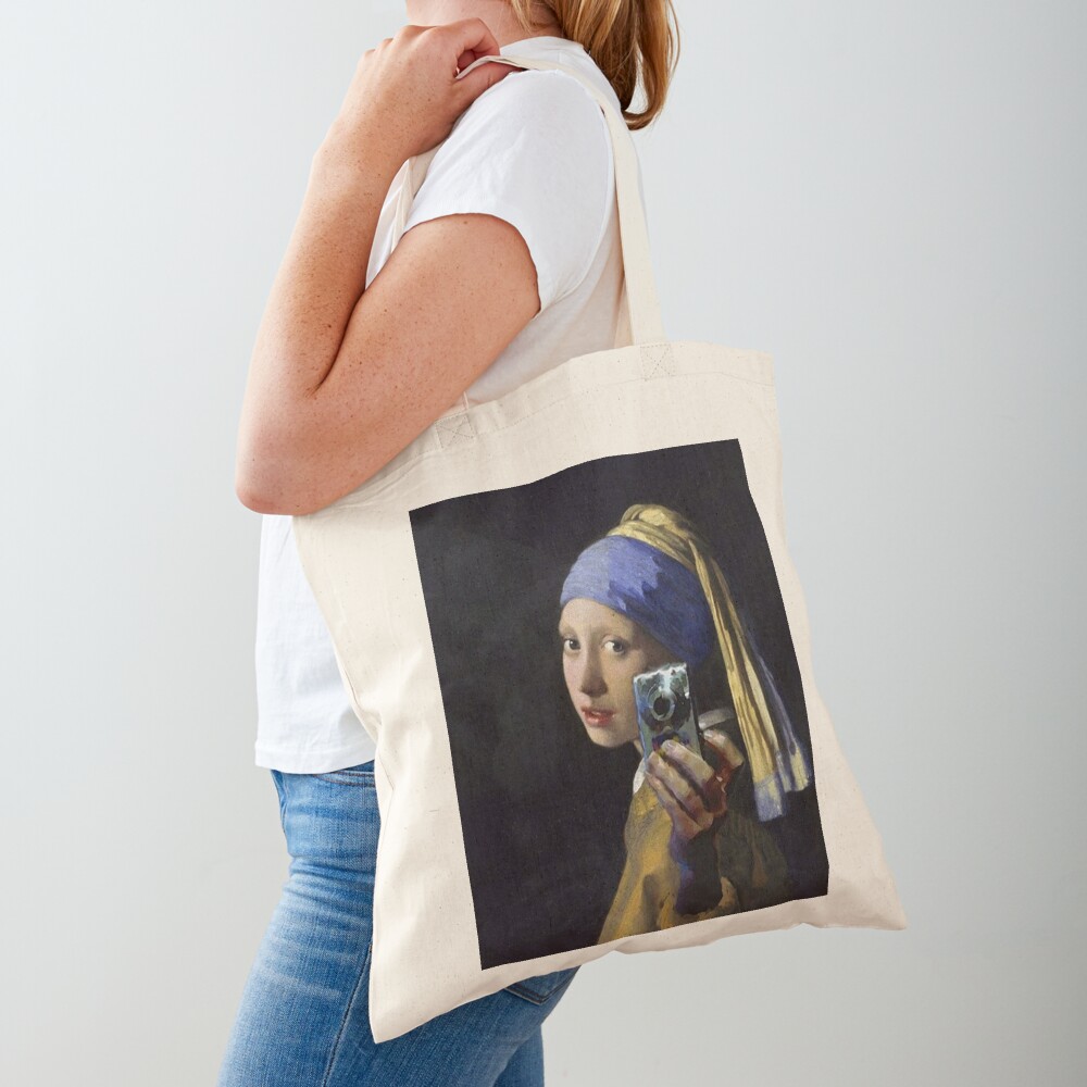 Tote Bag Girl With a Pearl Earring - Impactplan - Art Productions