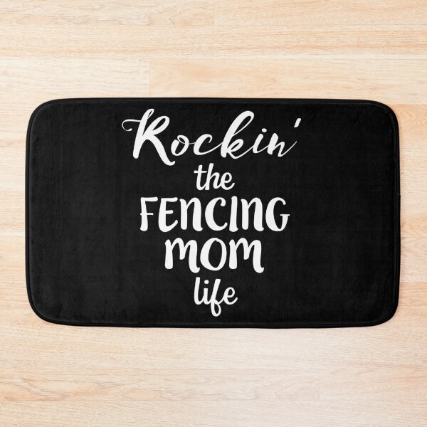 Item preview, ROCKIN' THE FENCING MOM LIFE Funny designed and sold by nikkidawn74.