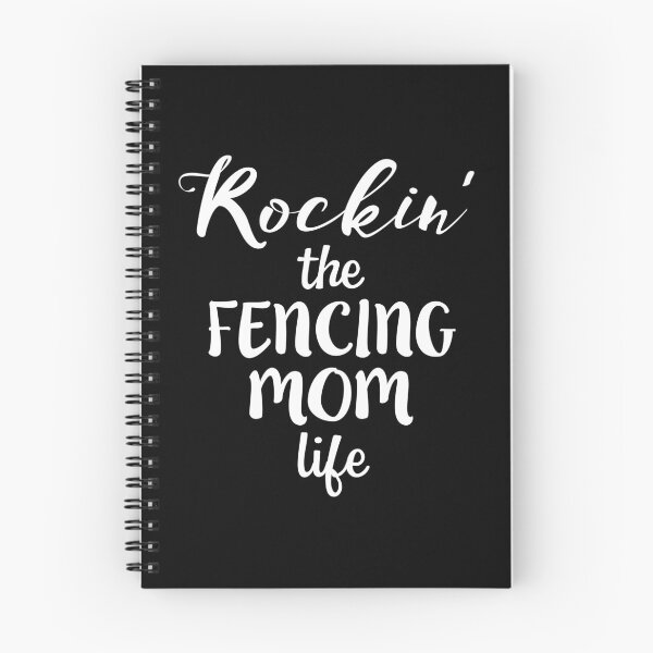 Item preview, ROCKIN' THE FENCING MOM LIFE Funny designed and sold by nikkidawn74.