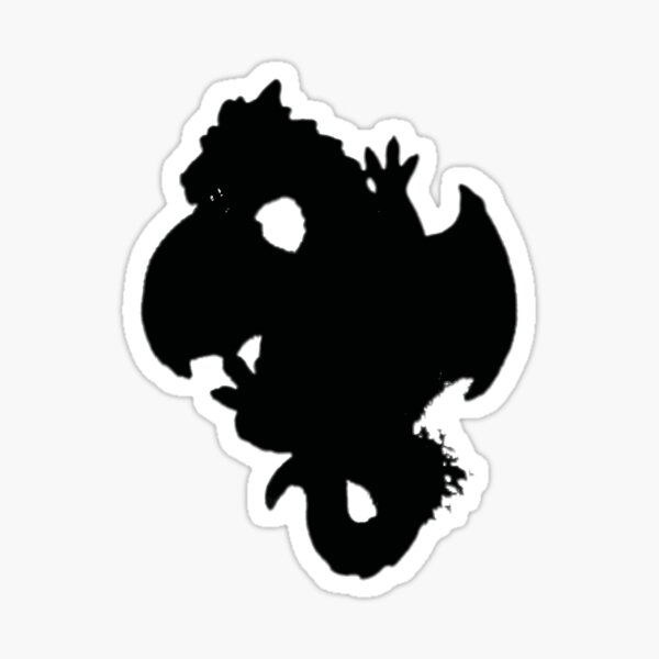 Shadow Dragon Stickers Redbubble - super cool shadow path ninja dragon badge roblox