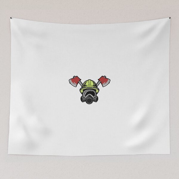 Item preview, Firefighter helmet ax 112 respirator gift designed and sold by redshirtz.