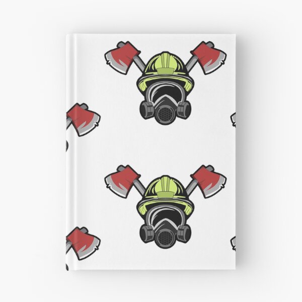 Item preview, Firefighter helmet ax 112 respirator gift designed and sold by redshirtz.