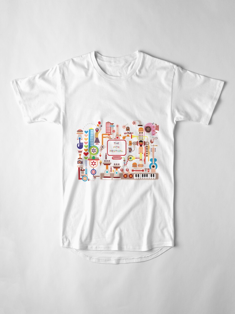 Alternate view of The Fox Festival Long T-Shirt