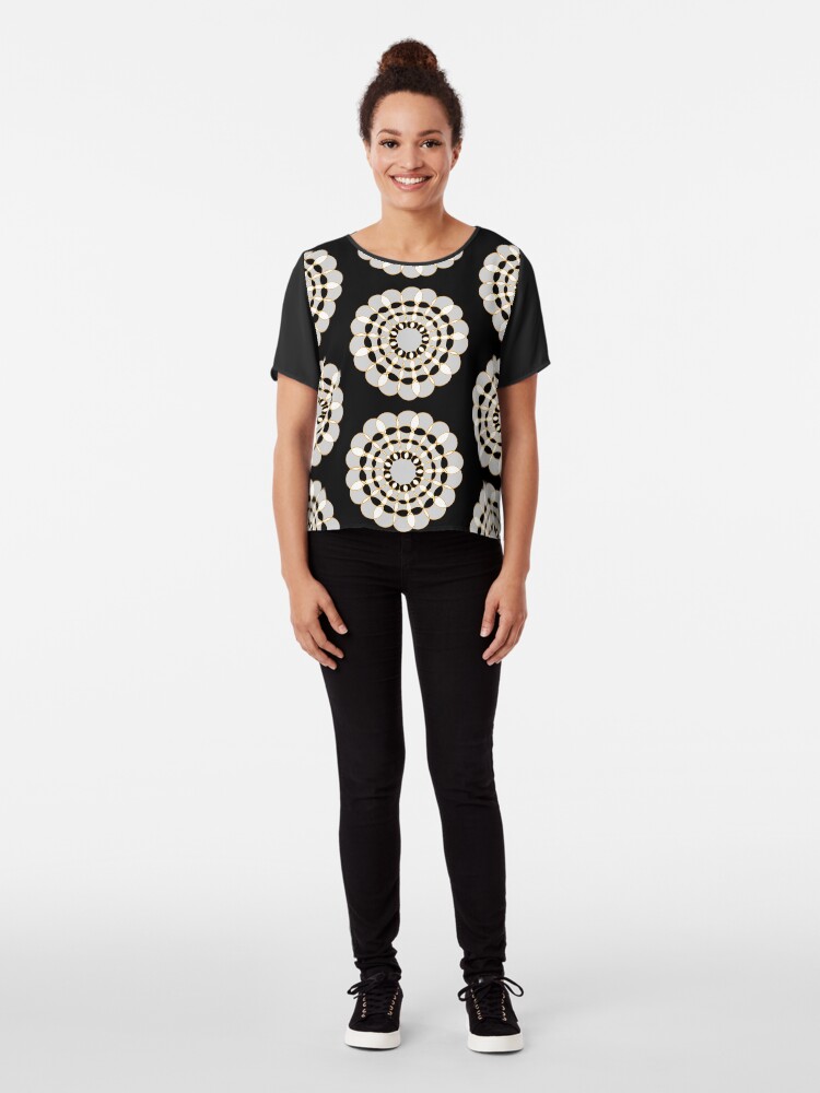 Alternate view of Dee Chiffon Top
