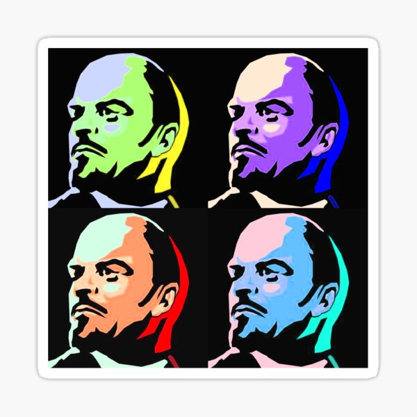 Artikel-Vorschau von VI Lenin Pop Art, designt und verkauft von Chunga.