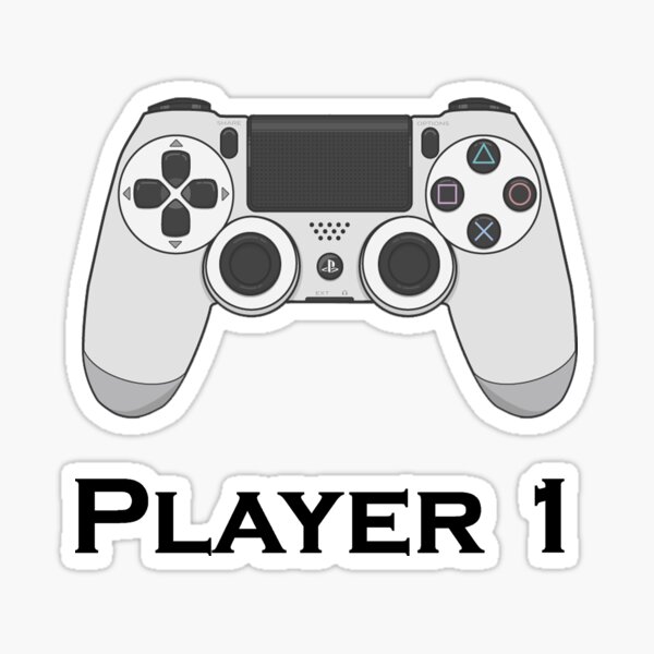Vista previa del artículo con la obra «PS 4 Player one», diseñado y vendido por dustin53545.