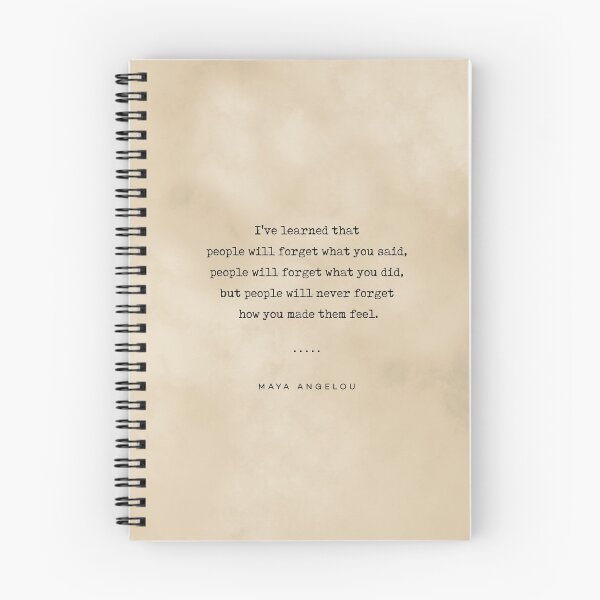 Item preview, Maya Angelou Quote 01 - Typewriter Quote on Old Paper - Minimalist Literary Print designed and sold by Studio Grafiikka.
