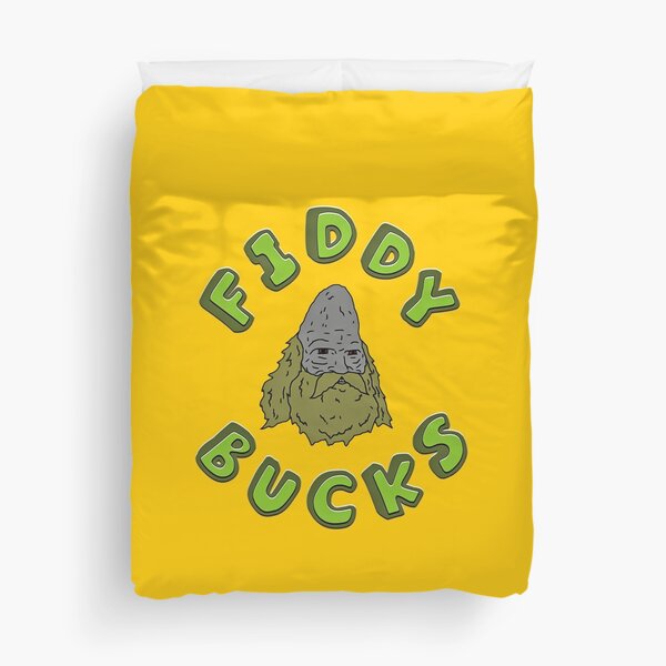 Fiddy Bucks The Big Lez Show Duvet Cover