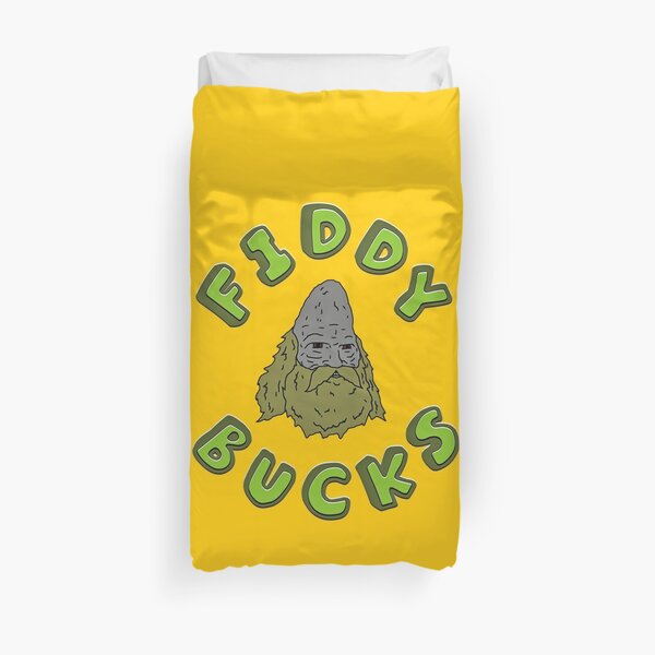Fiddy Bucks The Big Lez Show Duvet Cover