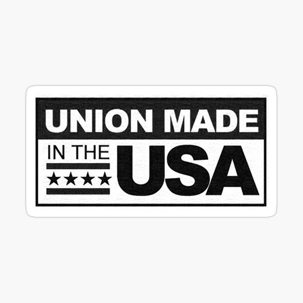 Union Made Stickers