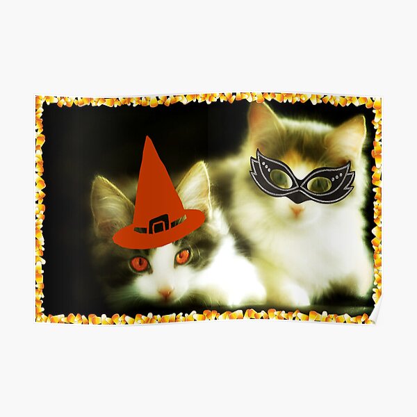 Have a Purrrfect Safe Halloween!!! © Poster