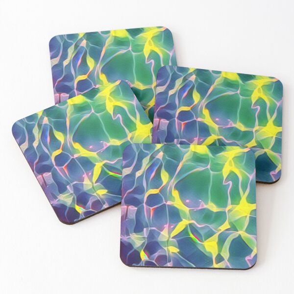 Item preview, Flashdance: Abstract electric print of light underwater  designed and sold by tenderlovingart.