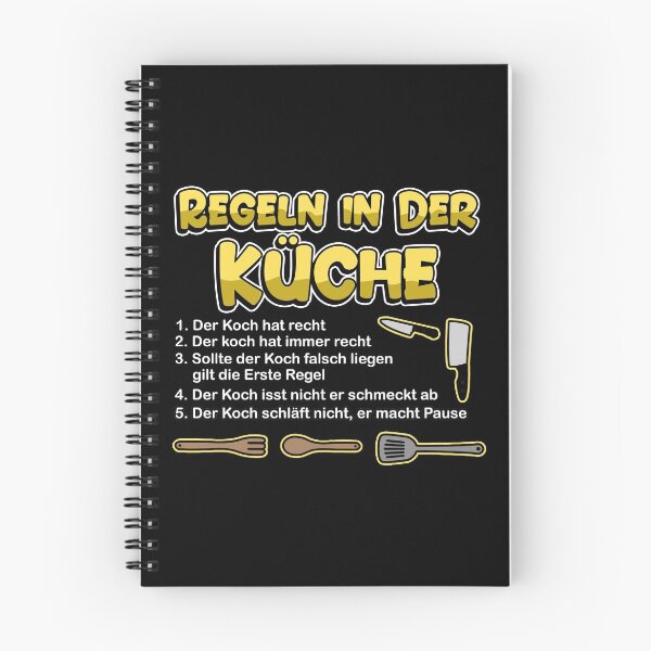 Item preview, Rules in the kitchen cooking food cook gift designed and sold by redshirtz.