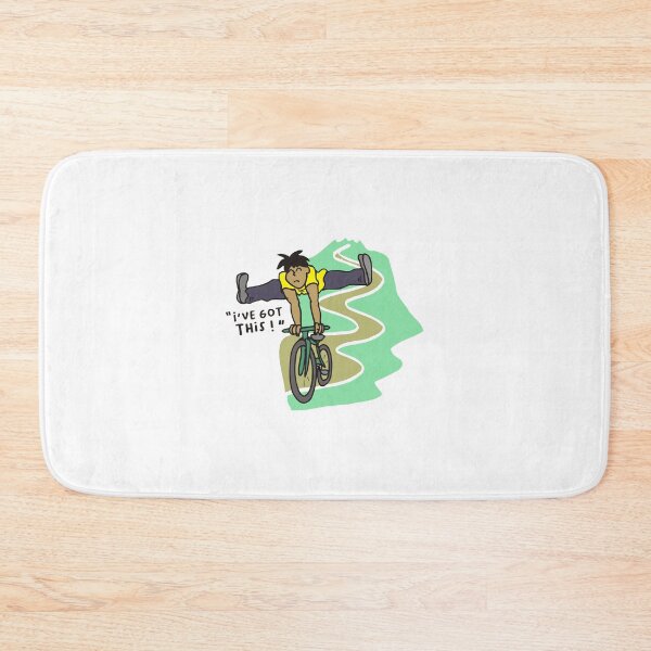 Item preview, Cycling Crash, Mountain Bike " I've Got This ! " Cartoon designed and sold by suddenlysomeday.
