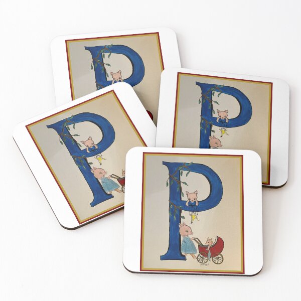 Item preview, P is for PIG  by Jan Shackelford designed and sold by Jan  Shackelford.