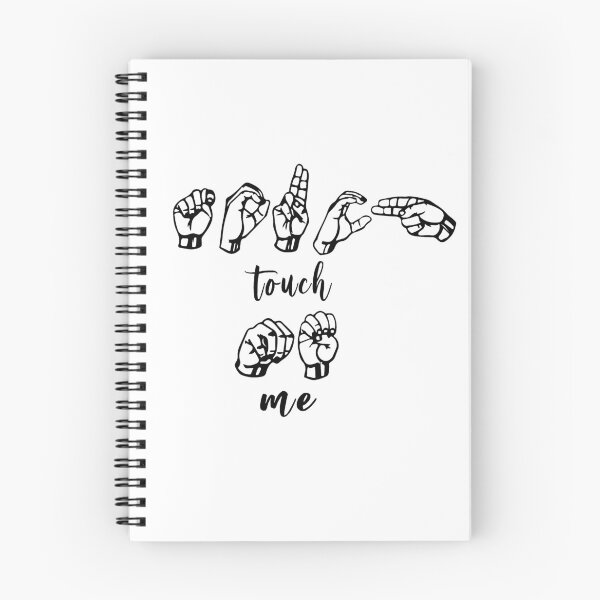 Item preview, Touch Me ASL Lyrics designed and sold by broadwaycantdie.