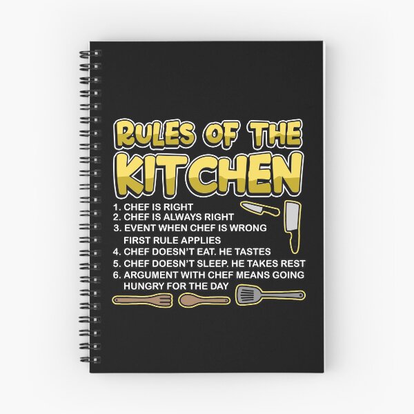 Item preview, funny kitchen rules cooking food cook gift designed and sold by redshirtz.