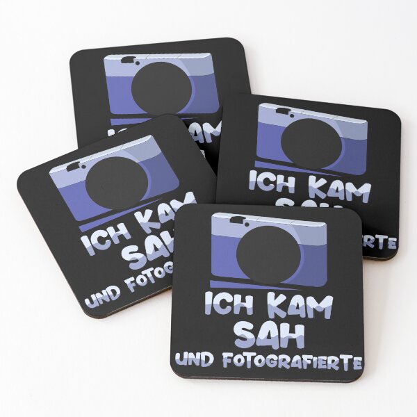 Artikelvorschau, Ich kam sah und Fotografierte Kamera Foto Geschenk entworfen und verkauft von redshirtz.