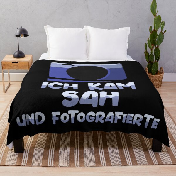 Artikelvorschau, Ich kam sah und Fotografierte Kamera Foto Geschenk entworfen und verkauft von redshirtz.