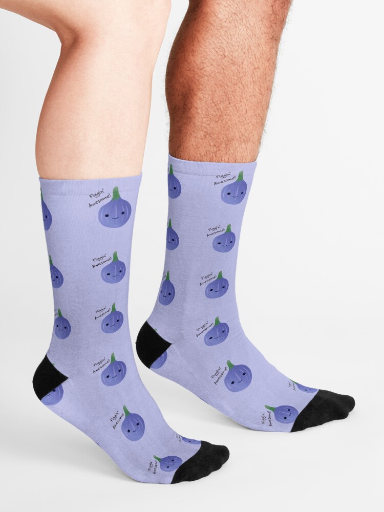 Alternate view of Figgin Awesome Fig Socks