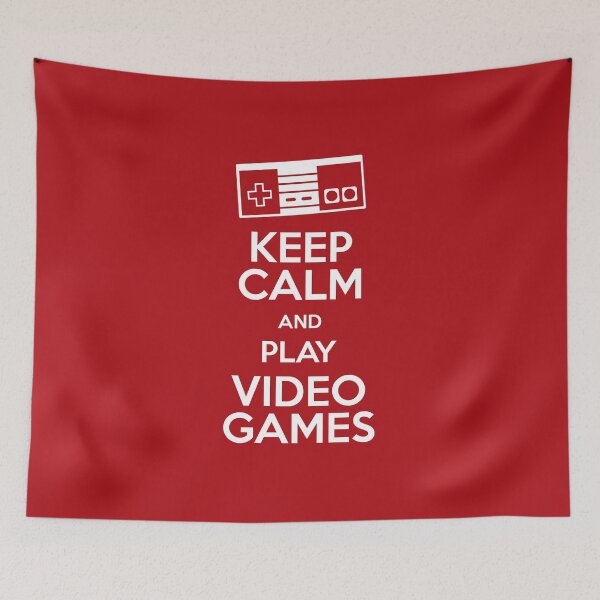Item preview, Keep calm and play video games designed and sold by Retro-Freak.