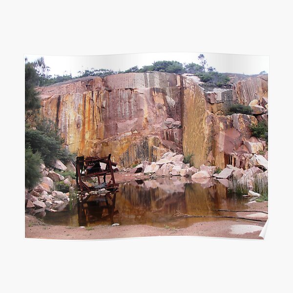 Coles Bay Granite Poster