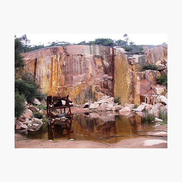Coles Bay Granite Photographic Print