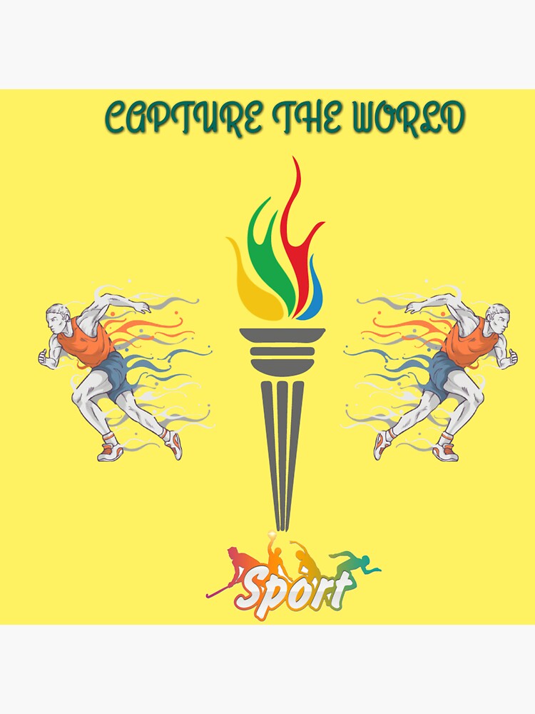 "Design for a sports lover" Sticker for Sale by PALASHSIL Redbubble