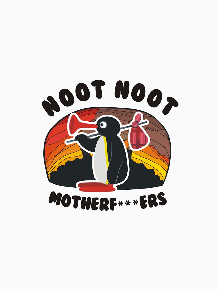 Imagen 7 de 7, Camiseta clásica con la obra Noot Noot Pingu Shirt Noot Meme Gift, Pingu Noot Noot Motherf, diseñada y vendida por suddenlysomeday.