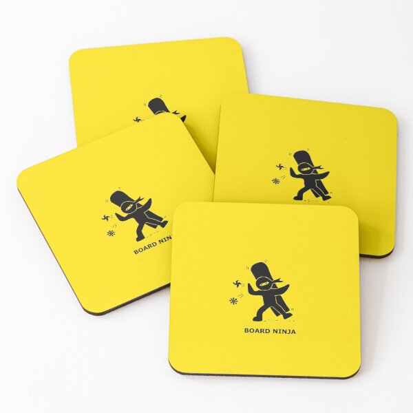 Item preview, Snowboard Ninja With Snowflake Shuriken with Text designed and sold by Tanuki-Time.