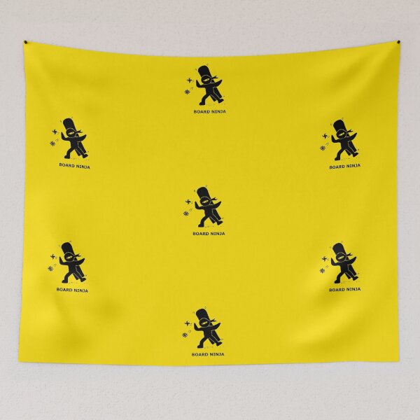 Item preview, Snowboard Ninja With Snowflake Shuriken with Text designed and sold by Tanuki-Time.