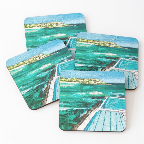 Item preview, Bondi Beach Ice-Bergs Swimming Pool designed and sold by gillsart.