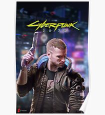 Cyberpunk 2077 Cover Art Poster