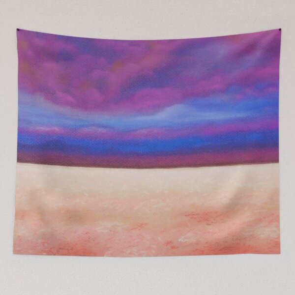Item preview, Red salt desert / pastel picture designed and sold by DoreenGehrkeArt.