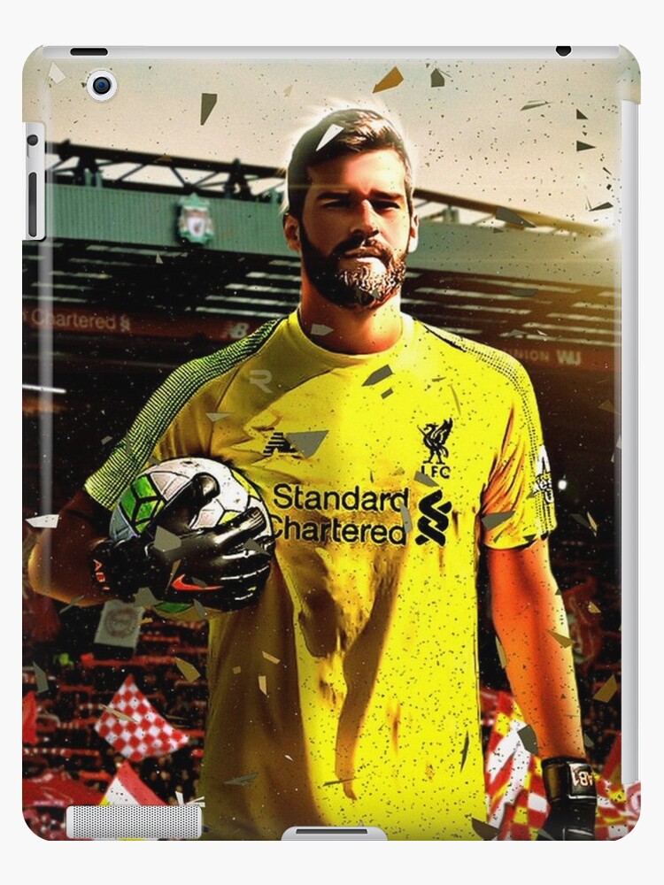 Download Alisson Becker Number 1 Liverpool Jersey Wallpaper